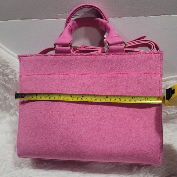 Juicy Couture Billboard Tote Juicy Pink Velour Brand New With Tags - Picture 3 of 7